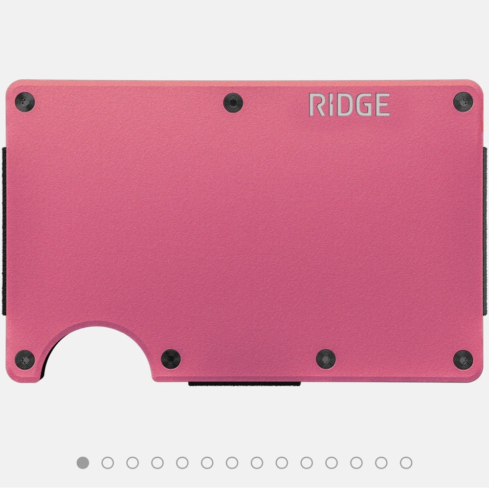 Rose Gold Ridge Wallet